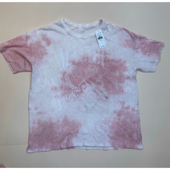 NWT American Eagle "Malibu Tennis Club" Tie-Dye Graphic T-Shirt – Size S - Picture 7 of 7
